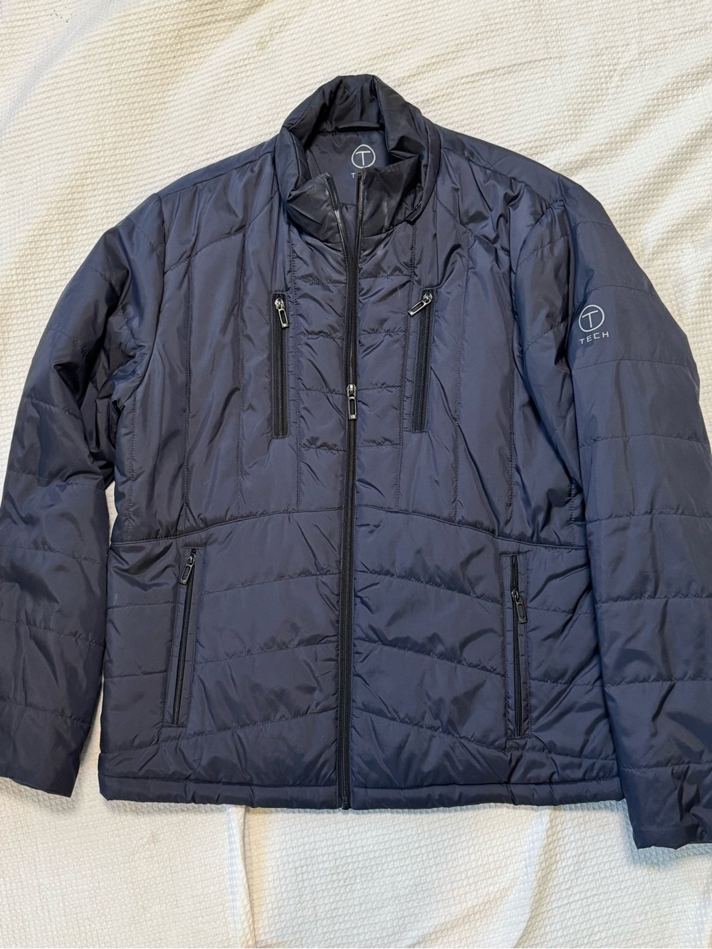 Trumi tech Men’s Navy Quilted Insulated Jacket